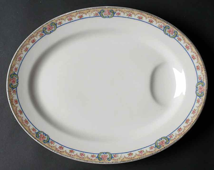 Essex 13" Oval Serving Platter by Haviland-1