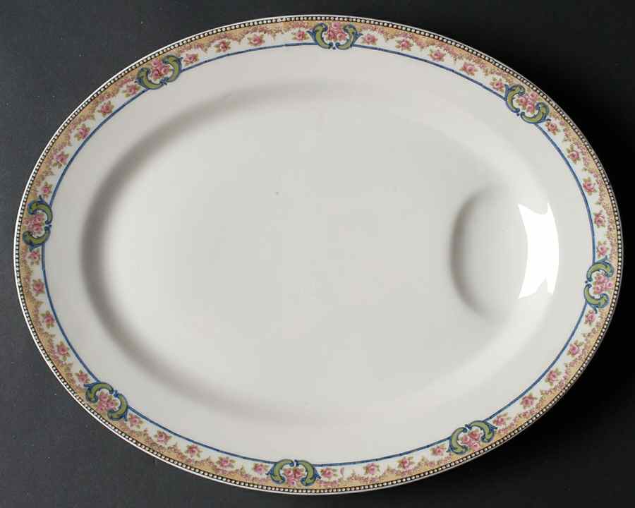 Essex 13" Oval Serving Platter by Haviland-1