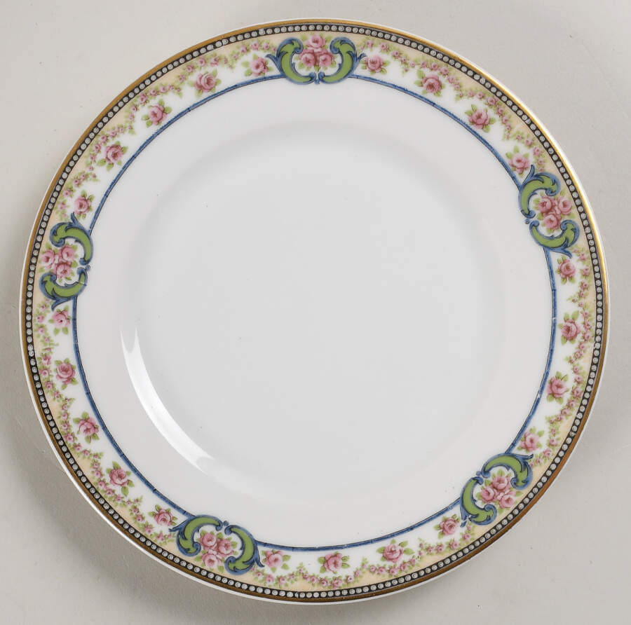 Essex (Gold Trim) Salad Plate by Haviland-1