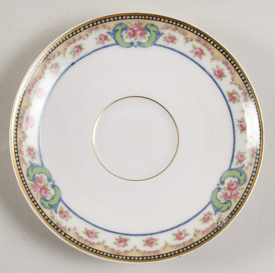Essex (Gold Trim) Saucer by Haviland-1