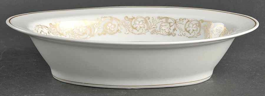 Esterel 9" Oval Vegetable Bowl by Haviland-1