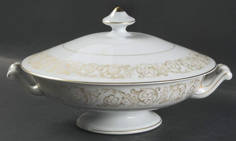 Esterel Round Covered Vegetable by Haviland-1