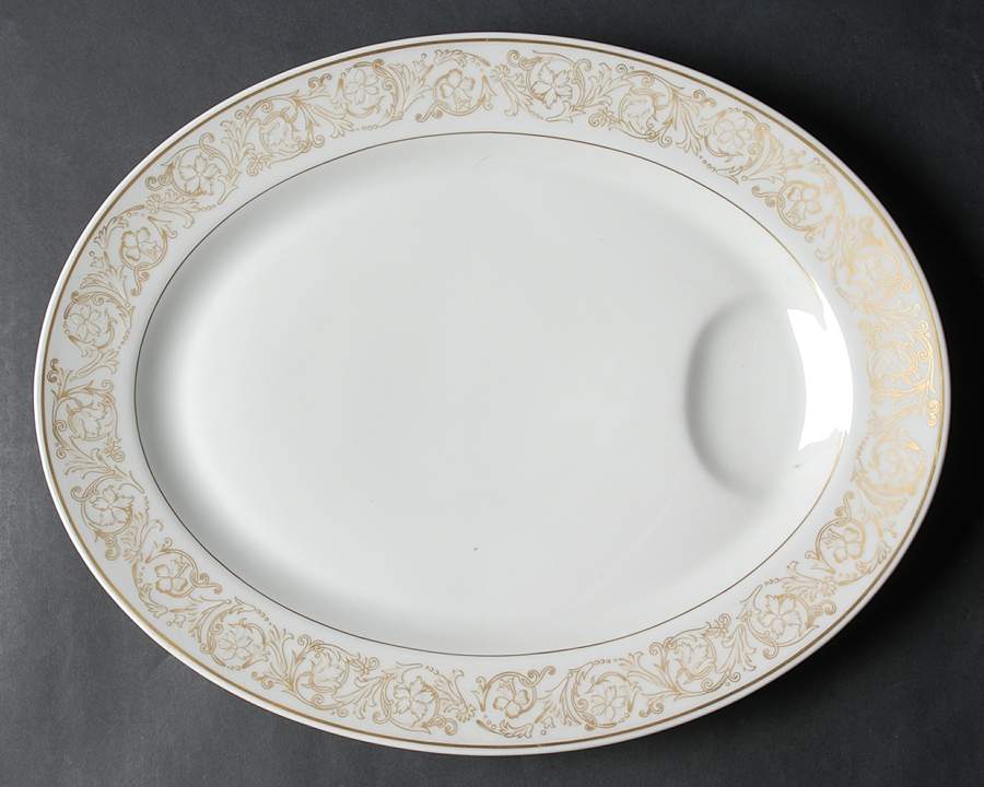 Esterel 13" Oval Serving Platter by Haviland-1