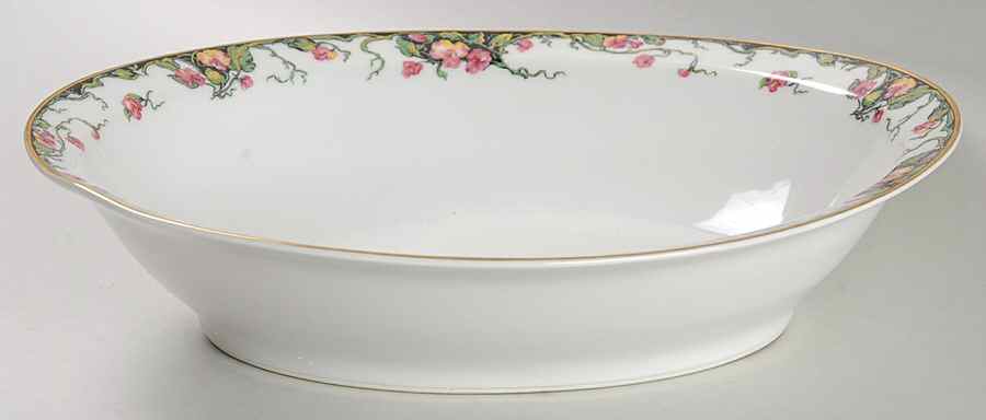 Esther 10" Oval Vegetable Bowl by Haviland-1
