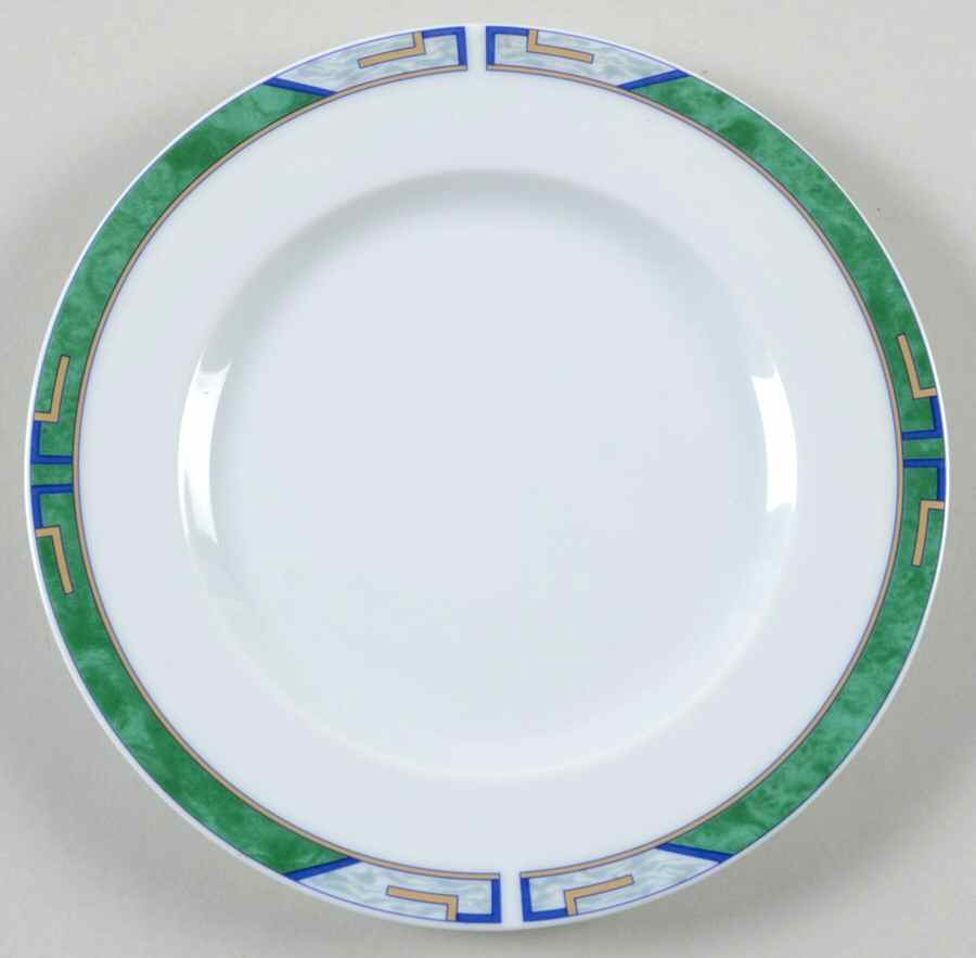 Excelsior Green Bread & Butter Plate by Haviland-1