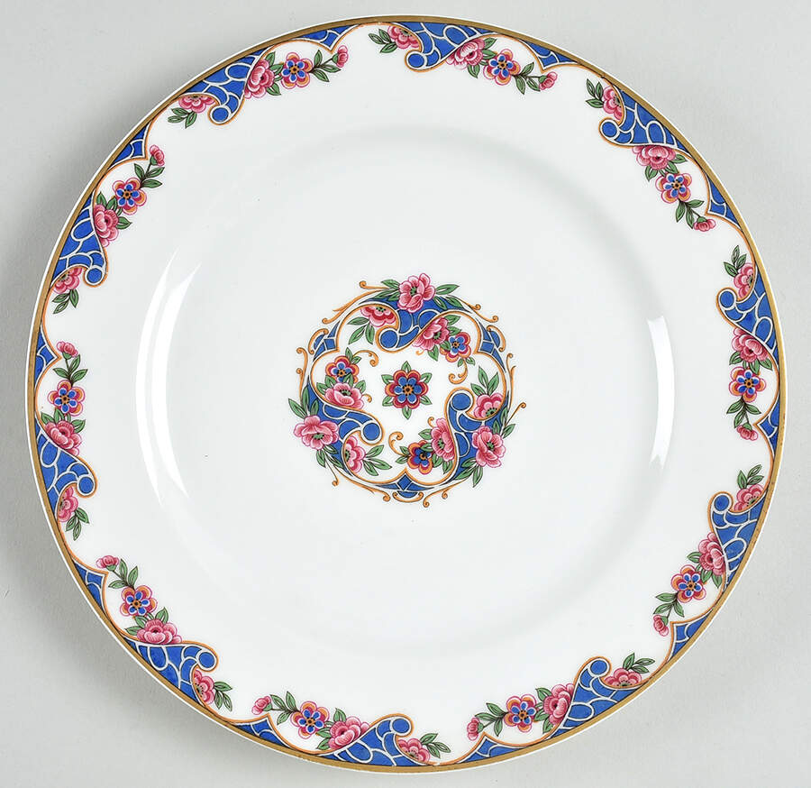 Exotic Luncheon Plate by Haviland-1