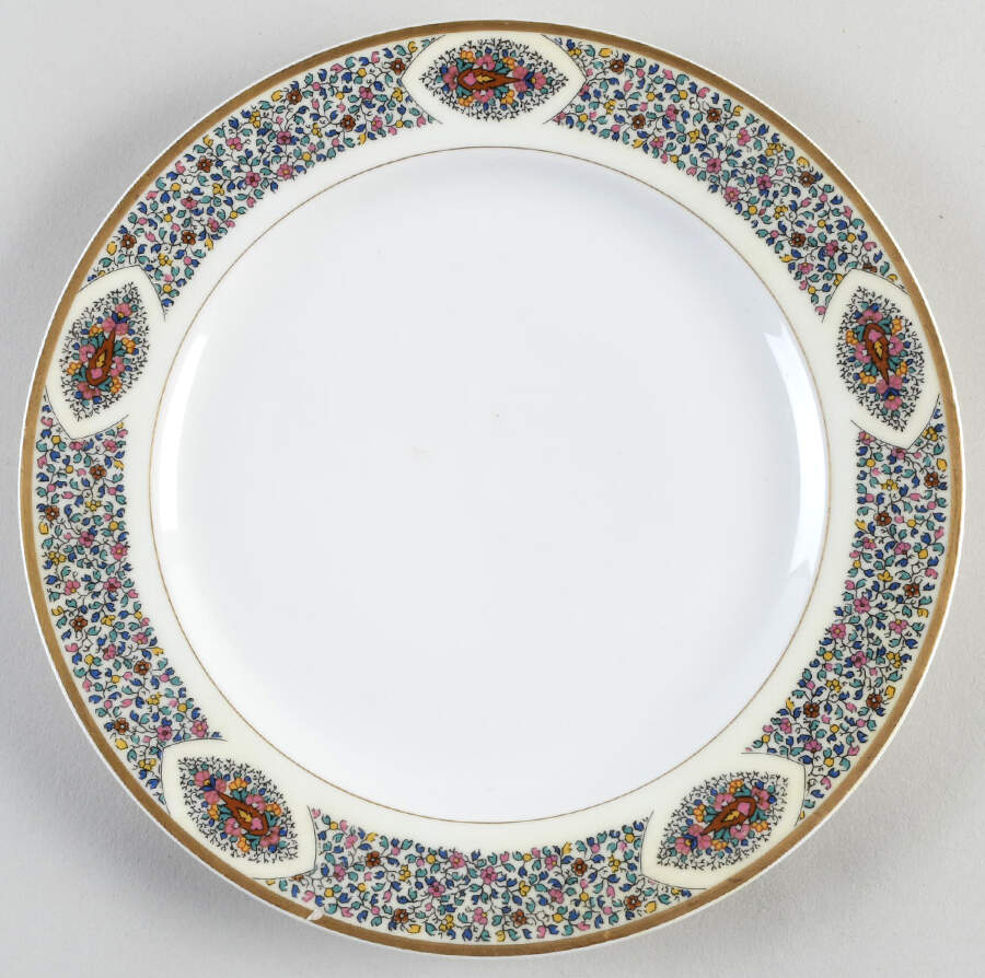Fantaisie Luncheon Plate by Haviland-1