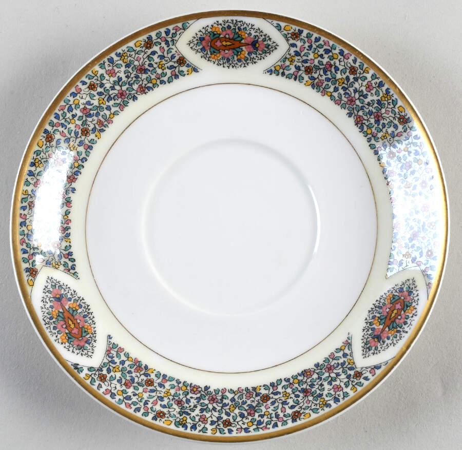 Fantaisie Saucer for Cream Soup Bowl by Haviland-1