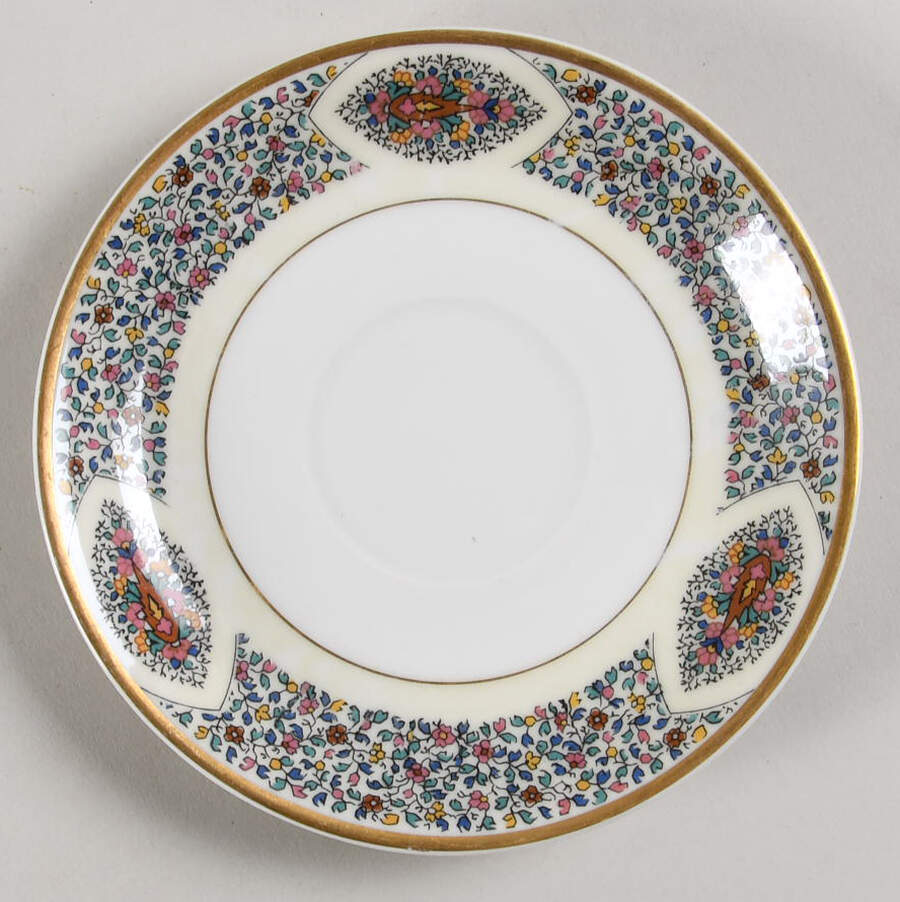 Fantaisie Saucer for Bouillon Cup by Haviland-1