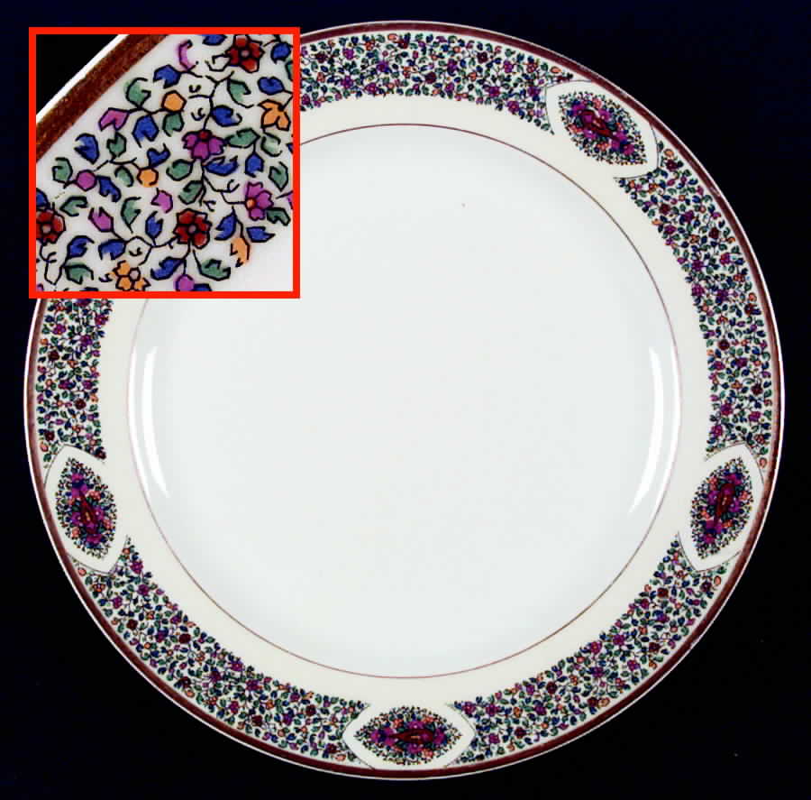 Fantaisie Dinner Plate by Haviland-1