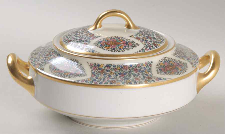 Fantaisie Sugar Bowl & Lid by Haviland-1