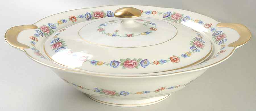 Ferrand Round Covered Vegetable by Haviland-1