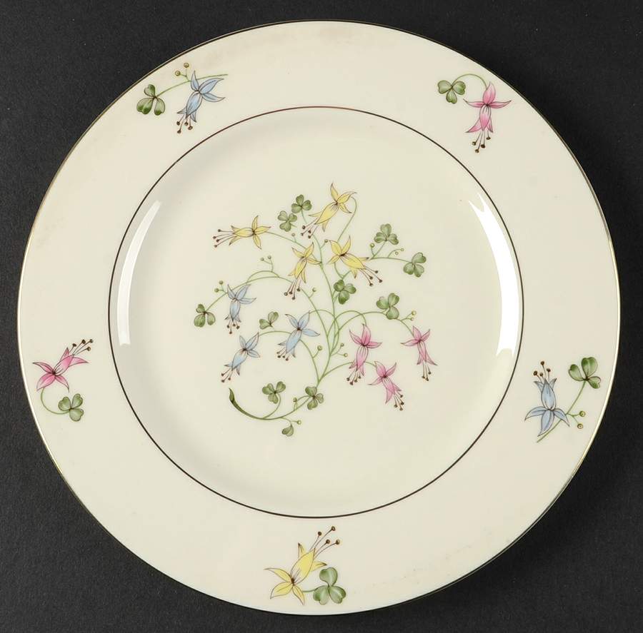 Festival Salad Plate by Haviland-1