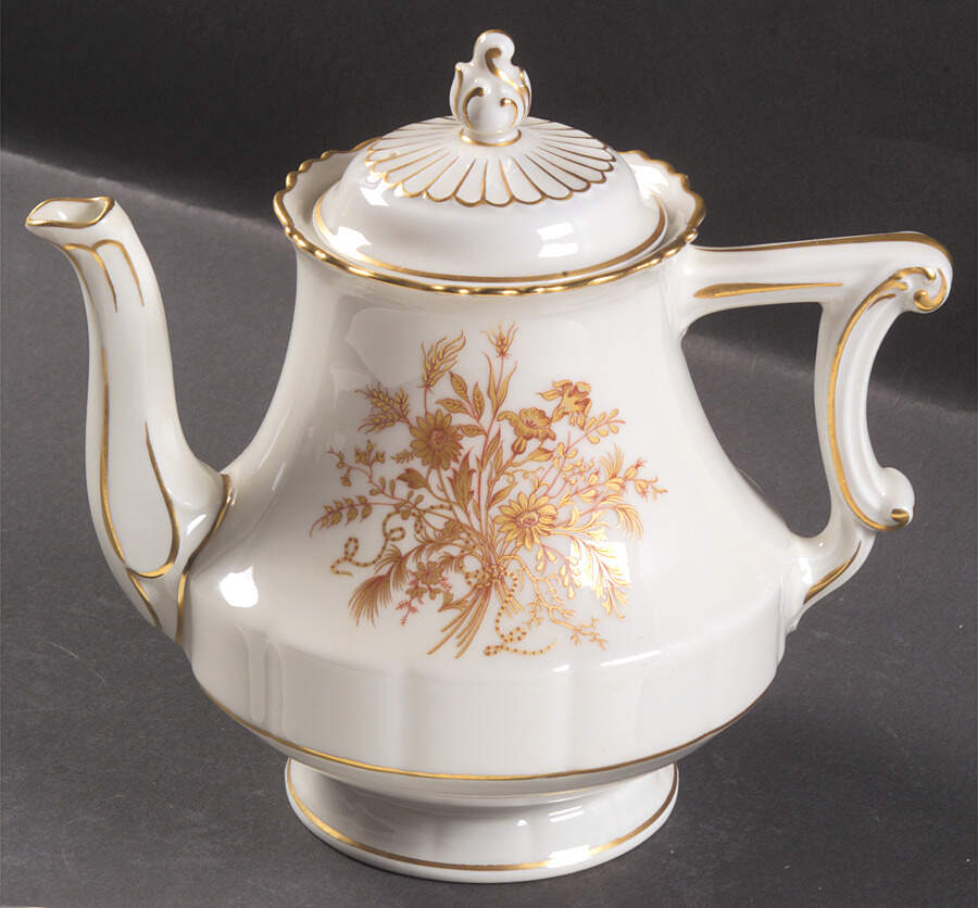 Floreal Teapot & Lid by Haviland-1