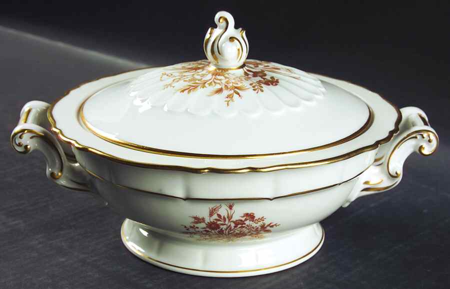 Floreal Round Covered Vegetable by Haviland-1