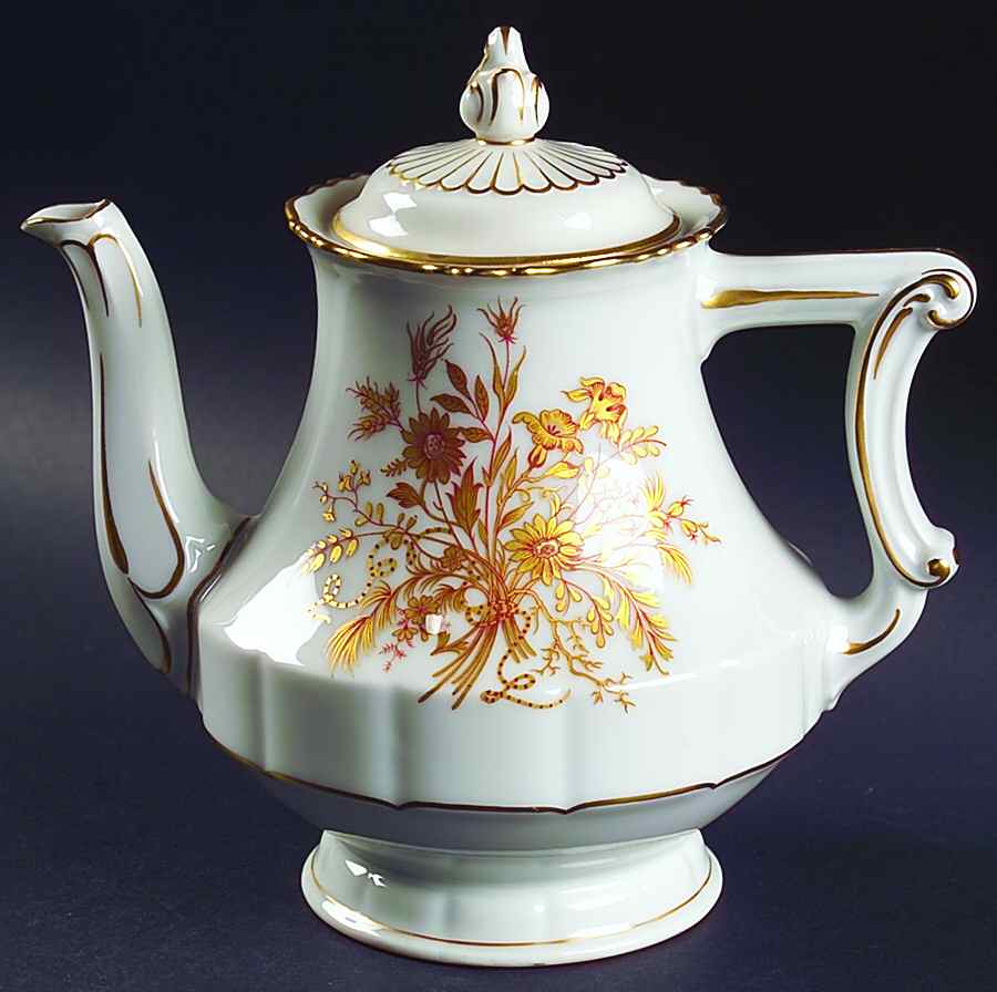 Floreal Teapot & Lid by Haviland-1