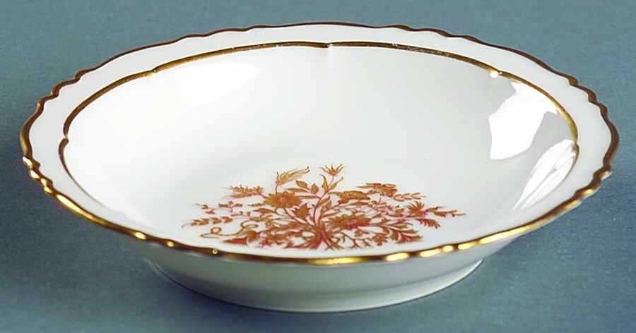 Floreal Rim Fruit/Dessert (Sauce) Bowl by Haviland-1