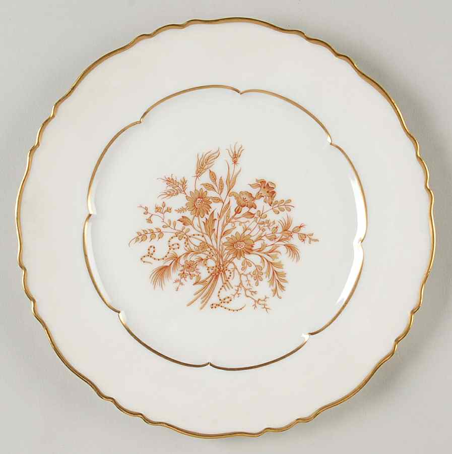 Floreal Salad Plate by Haviland-1