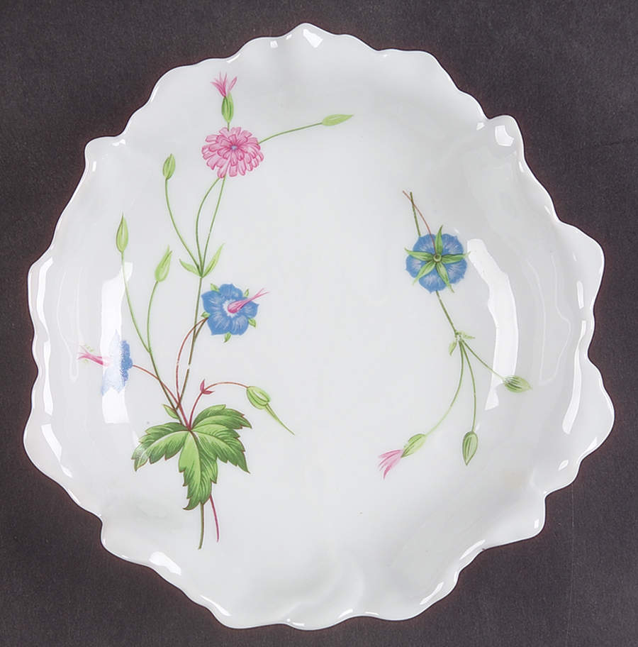 Florence (Newer, Swirl Edge, No Trim) 6" Leaf Dish by Haviland-1