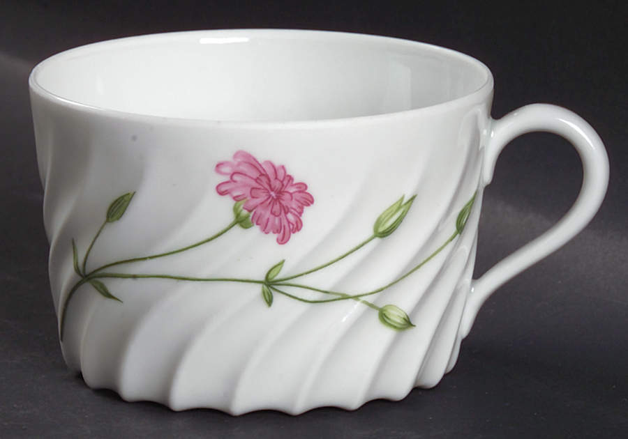 Florence (Newer, Swirl Edge, No Trim) Flat Cup by Haviland-1