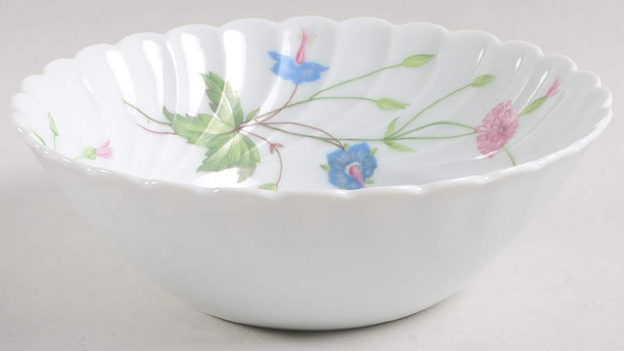 Florence (Newer, Swirl Edge, No Trim) Coupe Cereal Bowl by Haviland-1