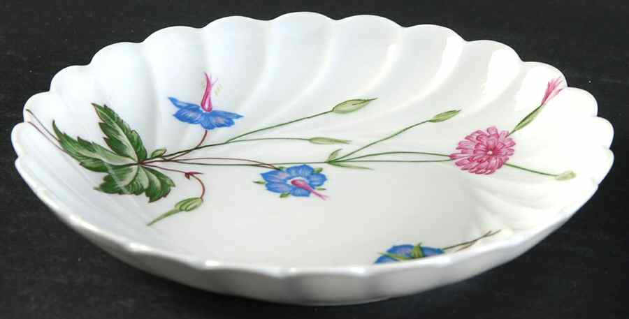 Florence (Newer, Swirl Edge, No Trim) Fruit/Dessert (Sauce) Bowl by Haviland-1