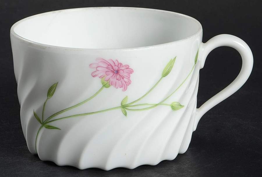 Florence (Newer, Swirl Edge, No Trim) Flat Cup by Haviland-1