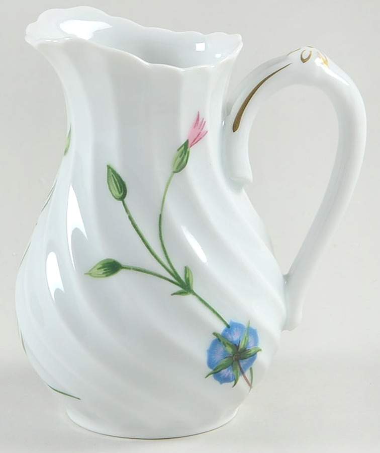 Florence (Newer, Swirl Edge, No Trim) Creamer by Haviland-1