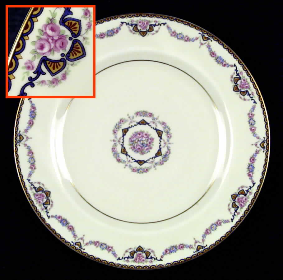 Flora Dinner Plate by Haviland-1