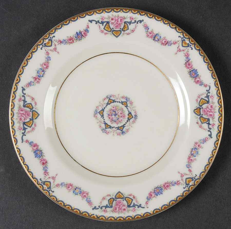 Flora Bread & Butter Plate by Haviland-1