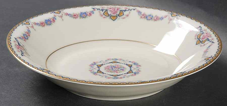 Flora Coupe Soup Bowl by Haviland-1