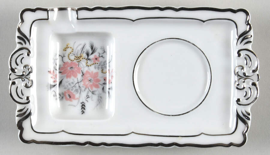 Floradora Ashtray Saucer by Haviland-1