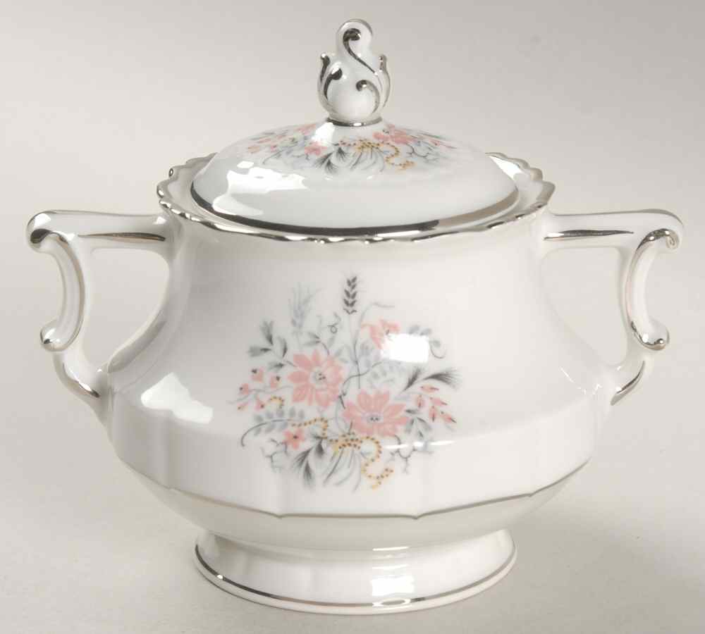 Floradora Sugar Bowl & Lid by Haviland-1