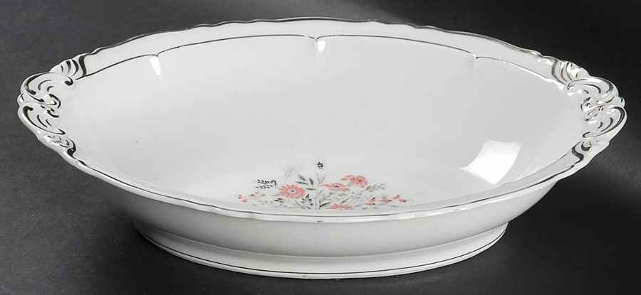 Floradora 9" Oval Vegetable Bowl by Haviland-1