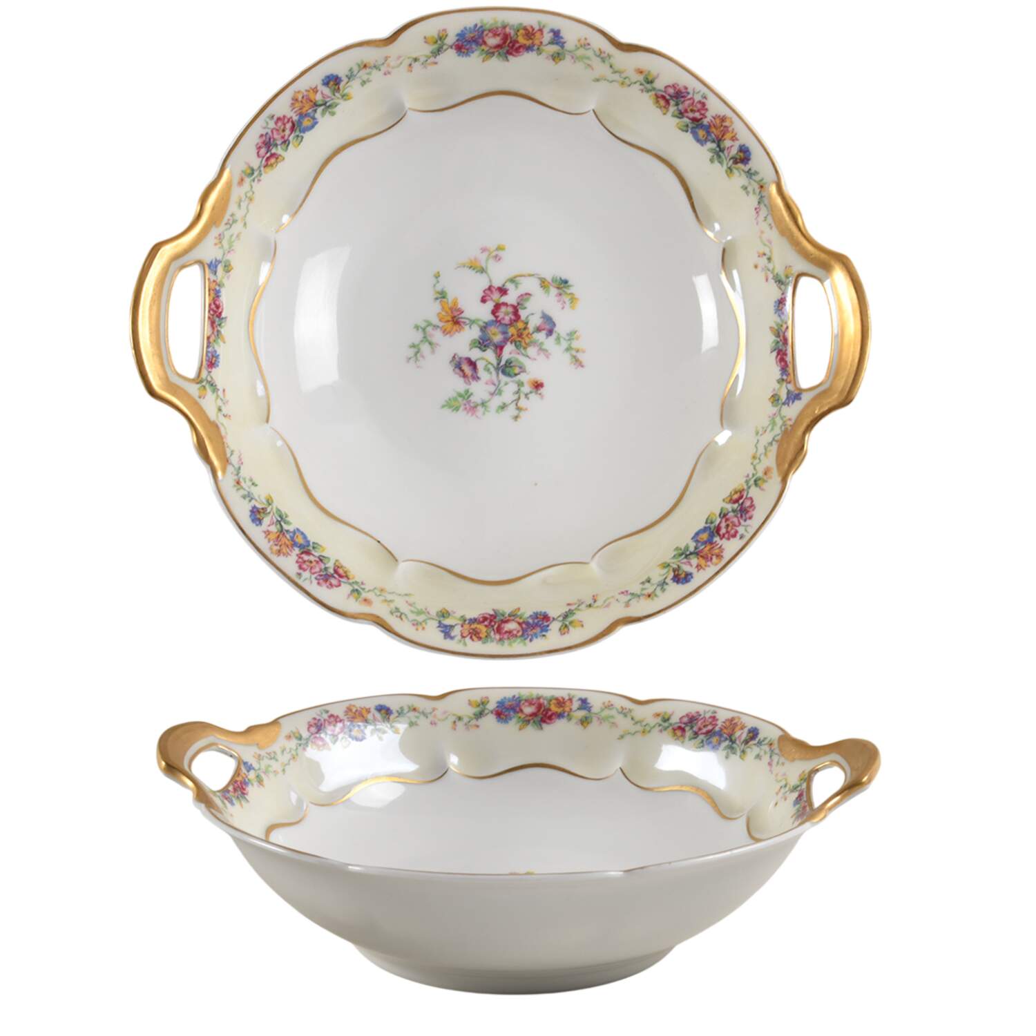 Florence 10" Round Vegetable Bowl by Haviland-1