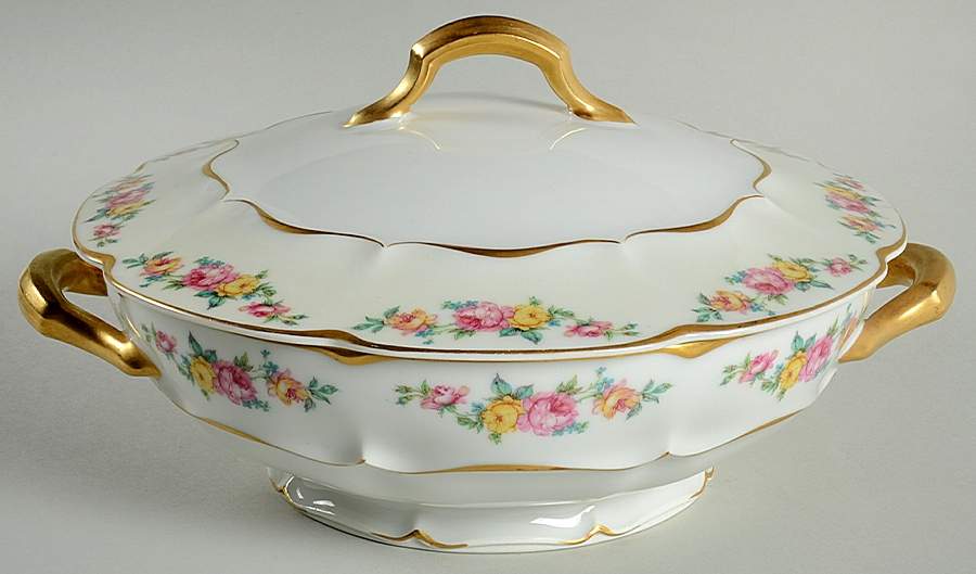 Florence Round Covered Vegetable by Haviland-1