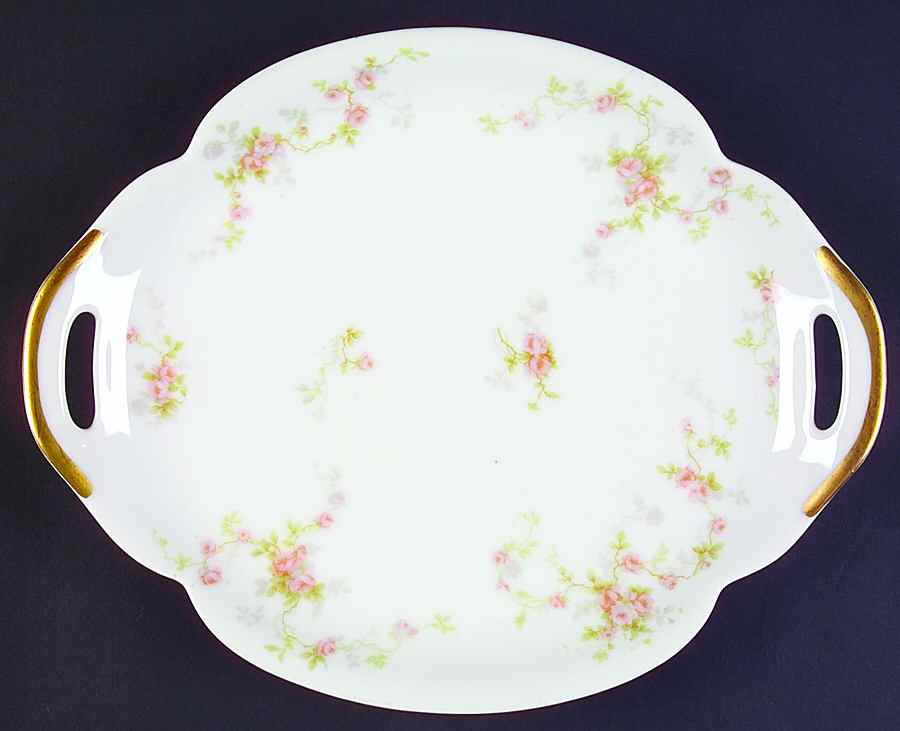 Florida 11" Oval Serving Platter by Haviland-1
