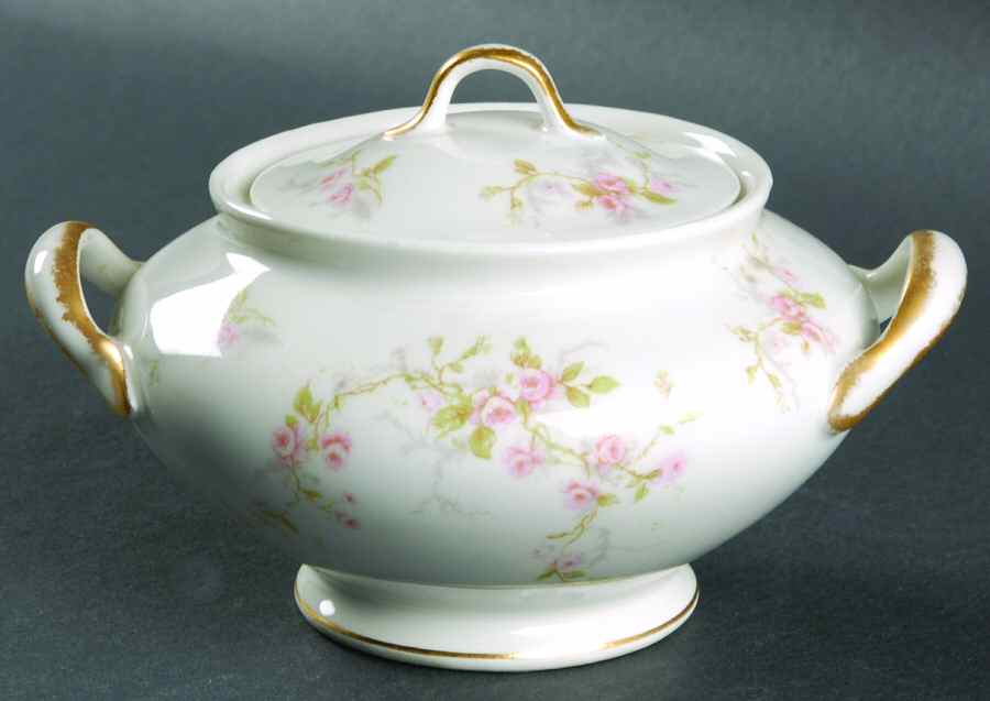 Florida Sugar Bowl & Lid by Haviland-1