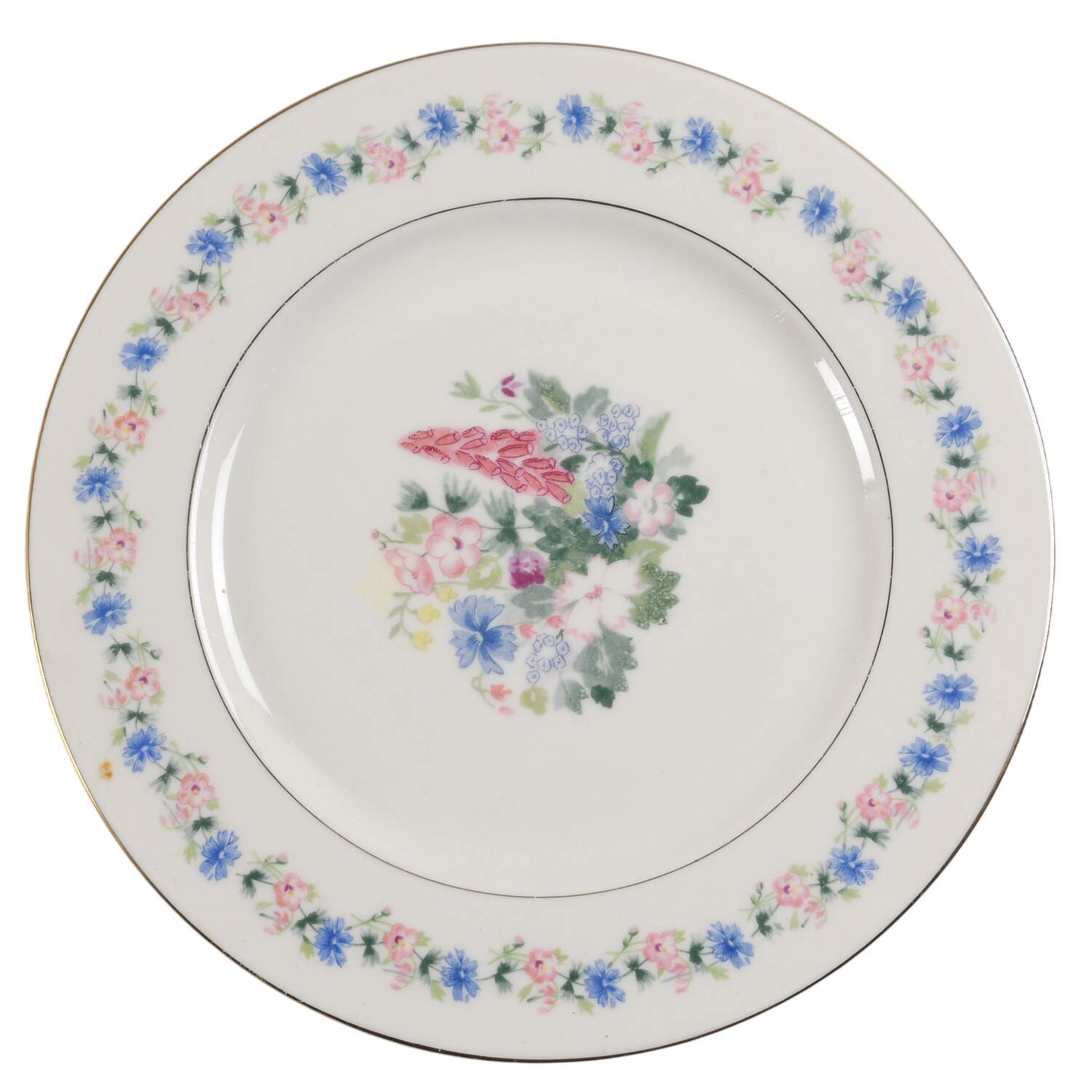 Fox Glove Luncheon Plate by Haviland-1