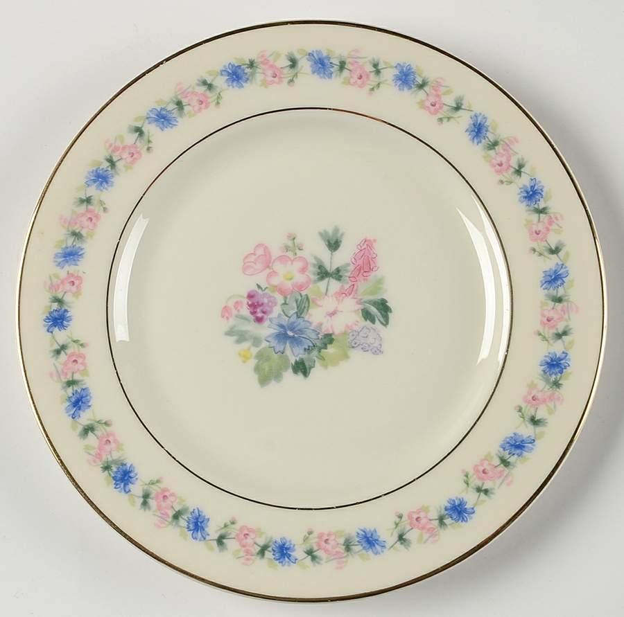 Fox Glove Bread & Butter Plate by Haviland-1