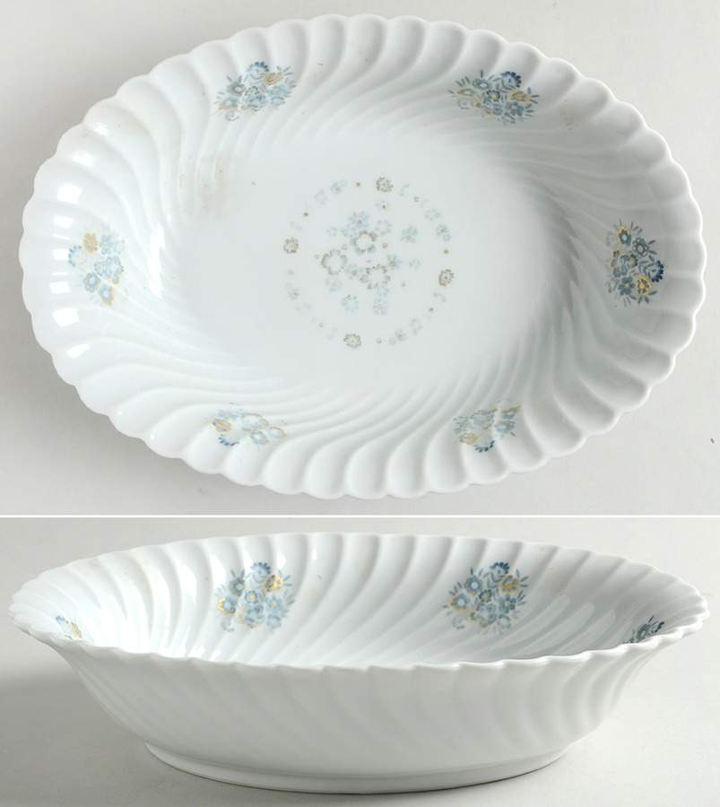 Fontenay 10" Oval Vegetable Bowl by Haviland-1
