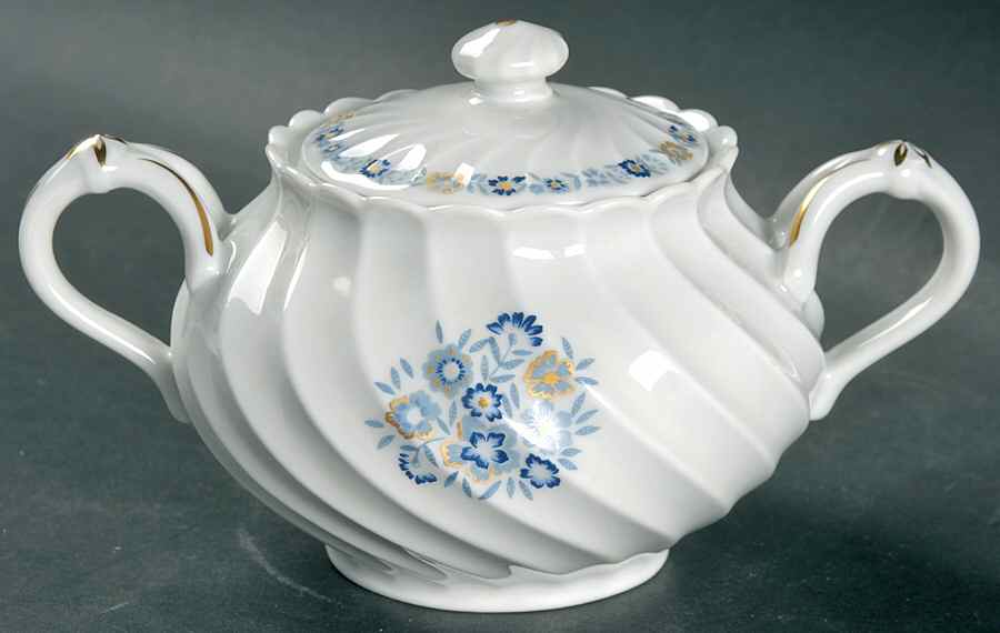 Fontenay Sugar Bowl & Lid by Haviland-1