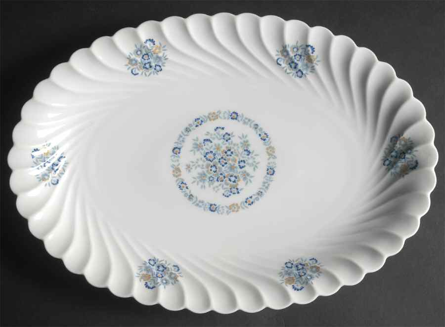 Fontenay 14" Oval Serving Platter by Haviland-1