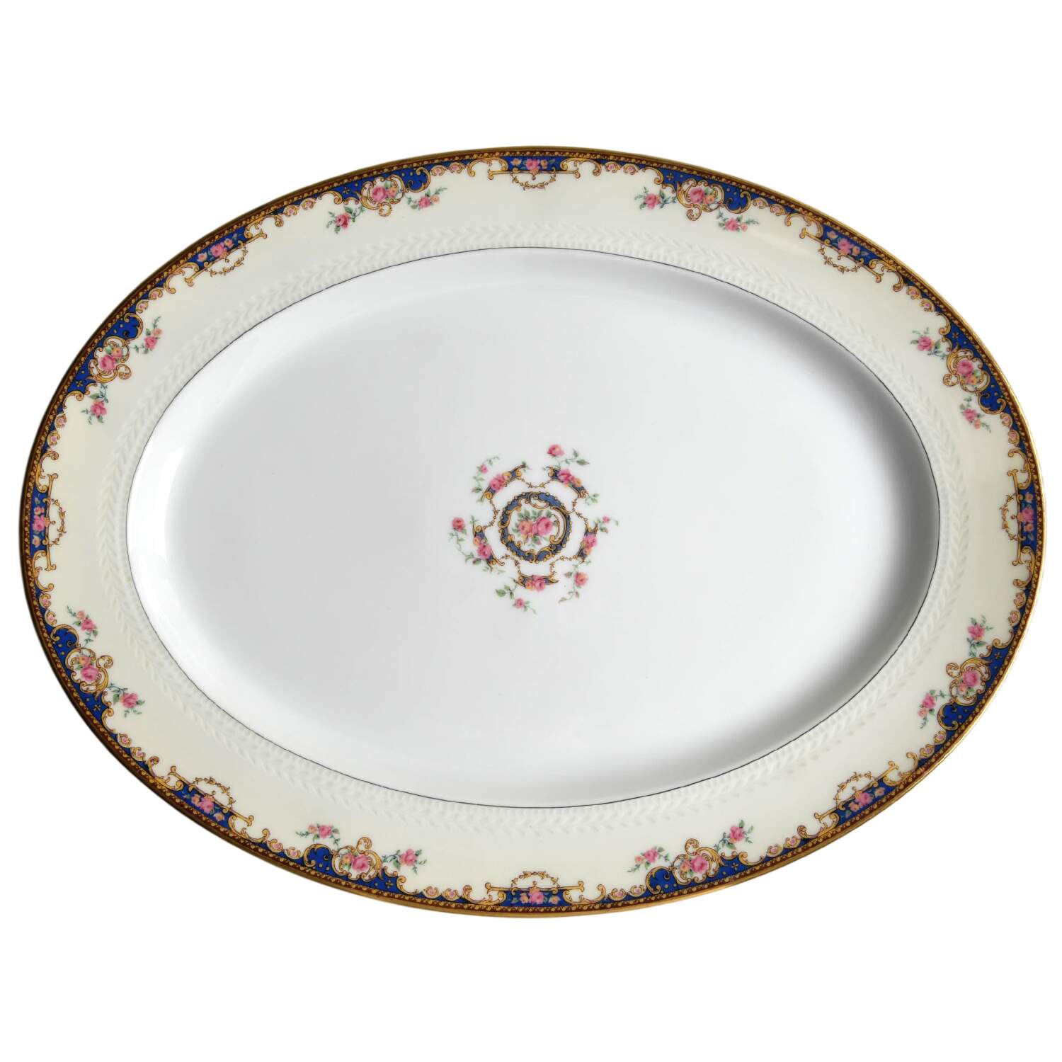 Fontainebleau 16" Oval Serving Platter by Haviland-1