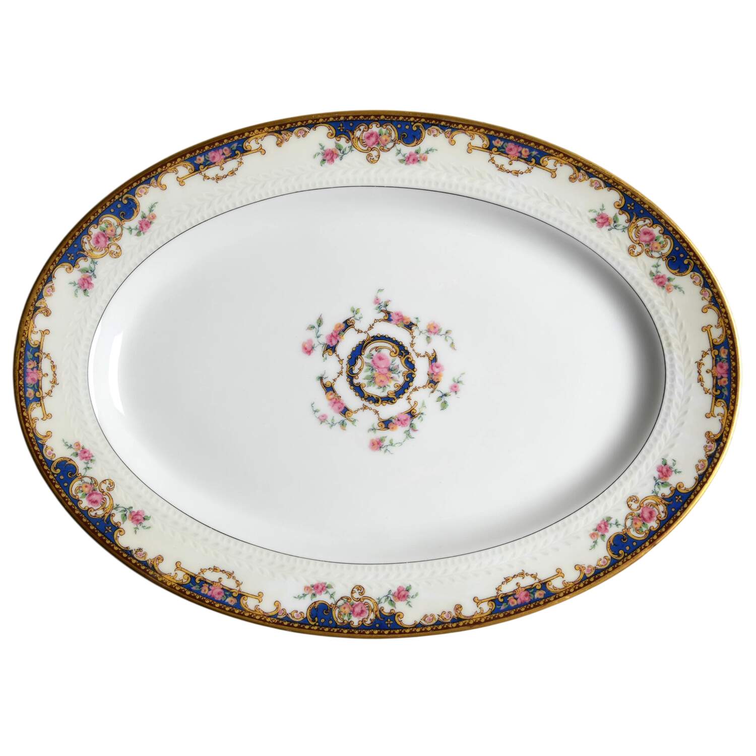 Fontainebleau 12" Oval Serving Platter by Haviland-1