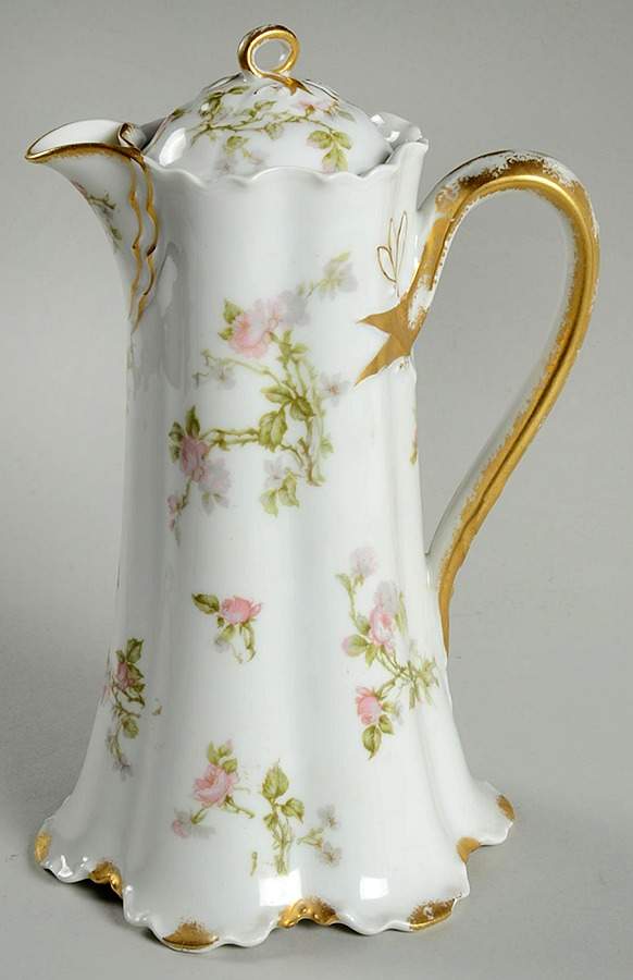 Frontenac (French) Chocolate Pot & Lid by Haviland-1