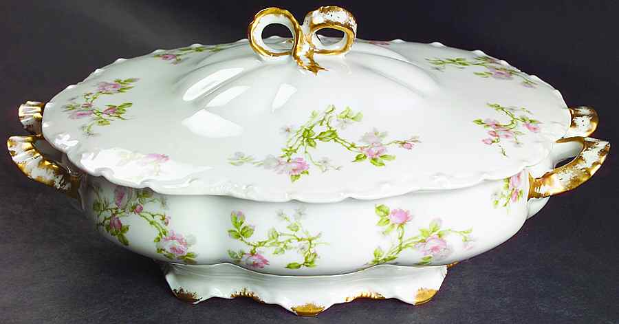 Frontenac (French) Oval Covered Vegetable by Haviland-1