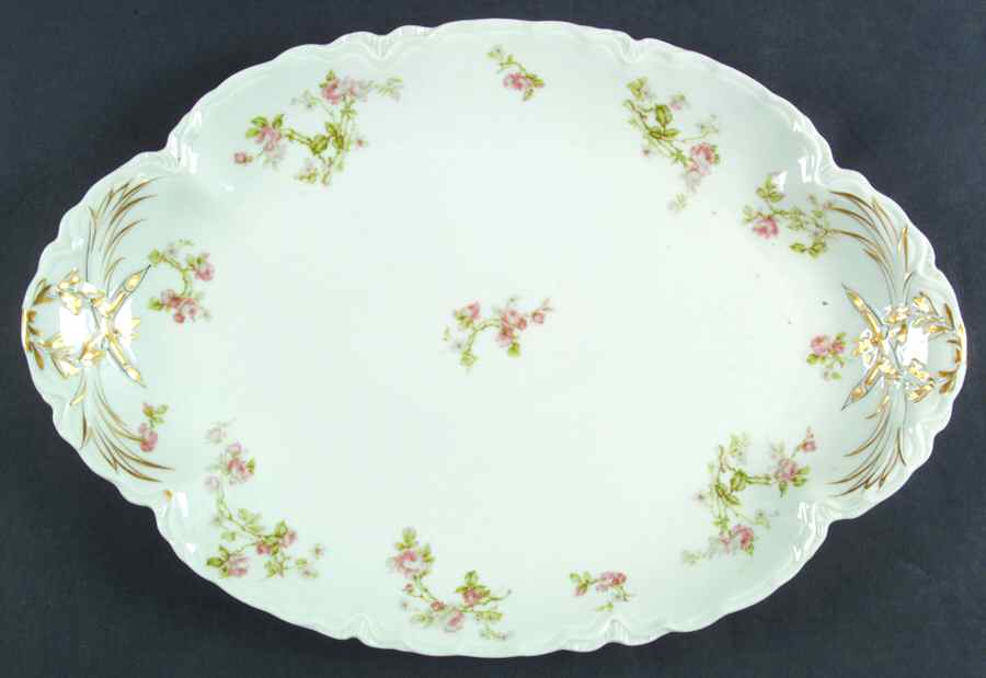Frontenac (French) 15" Oval Serving Platter by Haviland-1