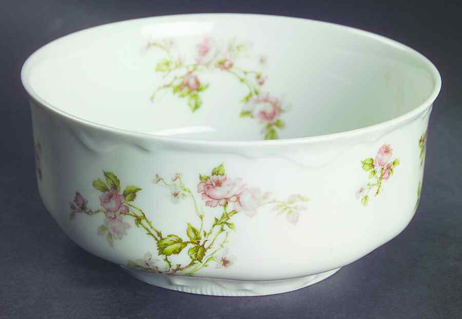 Frontenac (French) Cranberry Bowl by Haviland-1