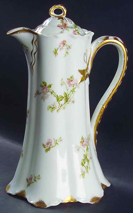 Frontenac (French) Chocolate Pot & Lid by Haviland-1